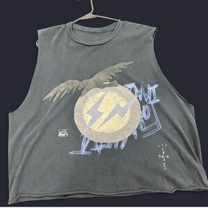 Cactus Jack by Travis Scott For Fragment Create Cut Off 'Black'